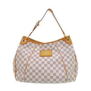 Louis Vuitton Damier Azur White Galliera Semi Shoulder Bag
